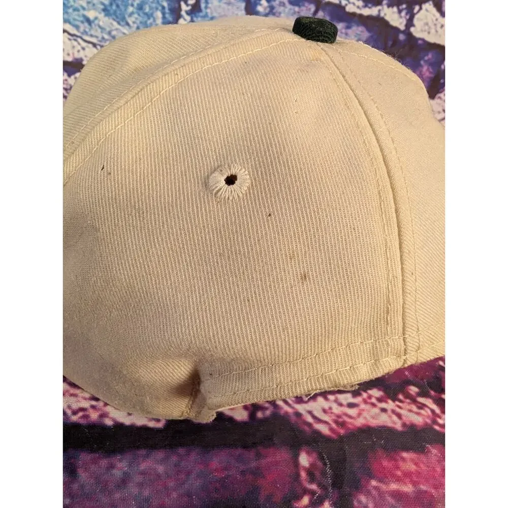 Vintage 90s Notre Dame Fighting Irish University Square Snapback Hat